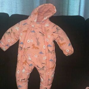 Babygirl Snowsuit